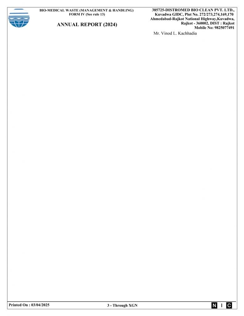 Compliance Document