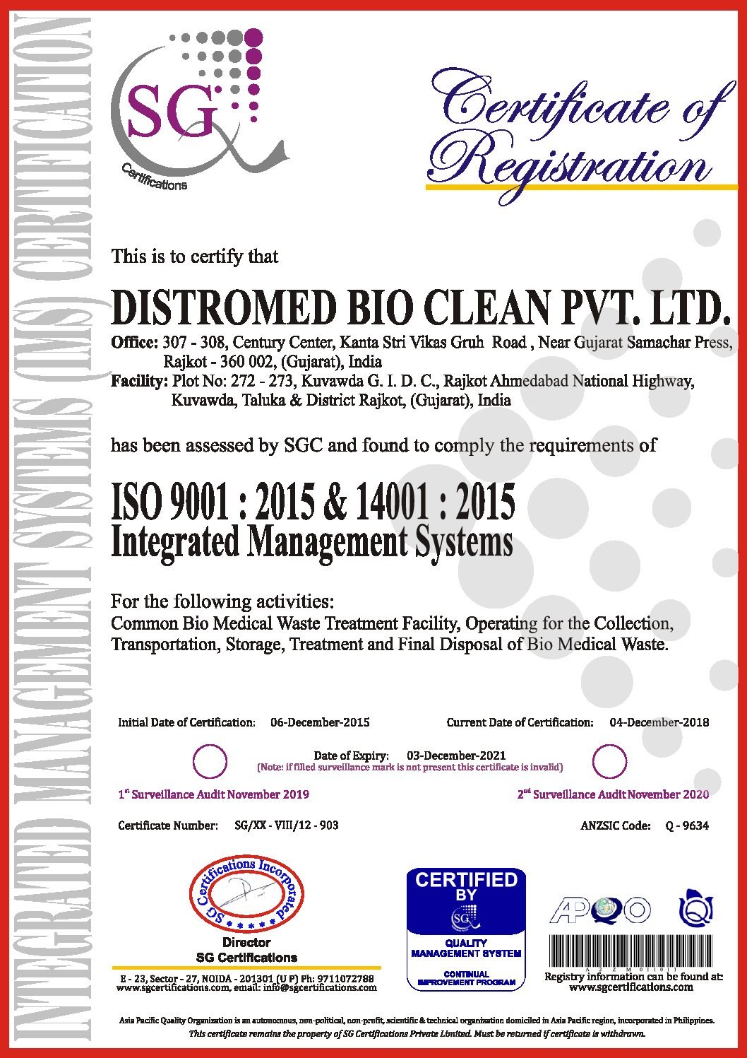 ISO Certificate